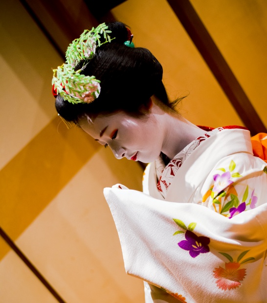 京都で舞妓さん遊び