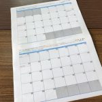 Googleカレンダーと付箋でつくる便利なカレンダー
